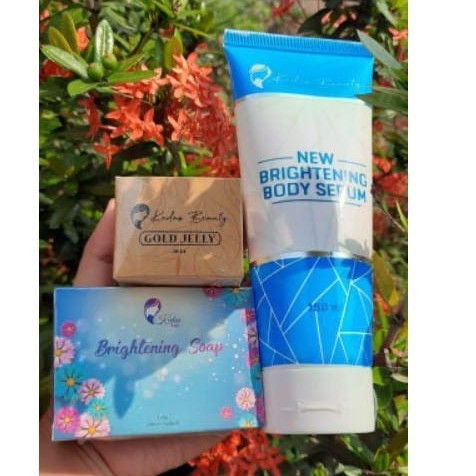 BODYSERUM GOLD JELLY DAN SABUN KEDAS BEAUTY ORIGINAL - BPOM