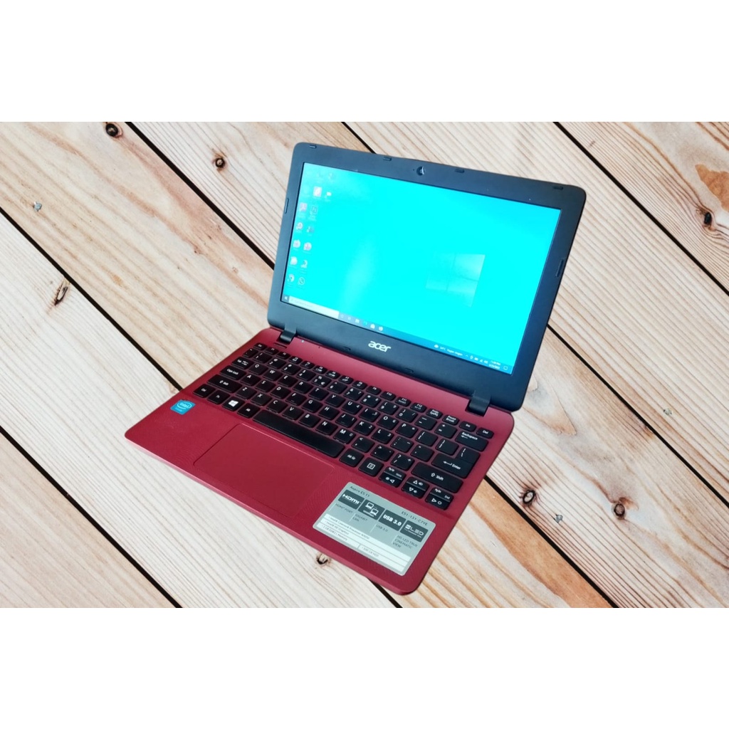 NOTEBOOK SECOND ACER RAM 4GB HDD 500GB 12 INC GENERASI BARU WINDOWS10  SIAP PAKAI