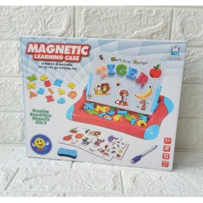 

Magnetic Drawing Learning Case Mainan Edukasi Papan Tulis 669-20A