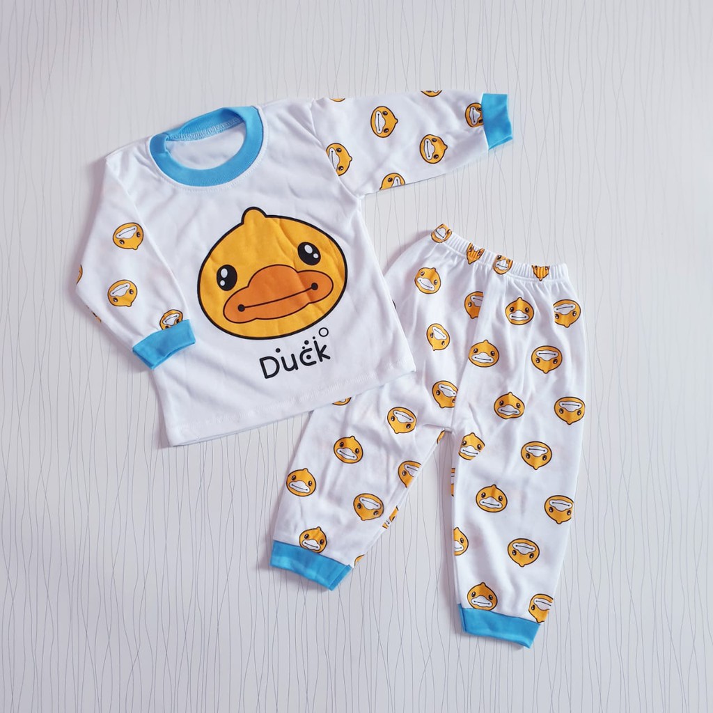 COD Bayar Ditempat Baju Baby Piyama Panjang bayi Ducky/ Baby Alicia