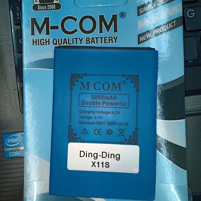 Battery Batre Baterai Double Power Mcom Ding Ding X11S