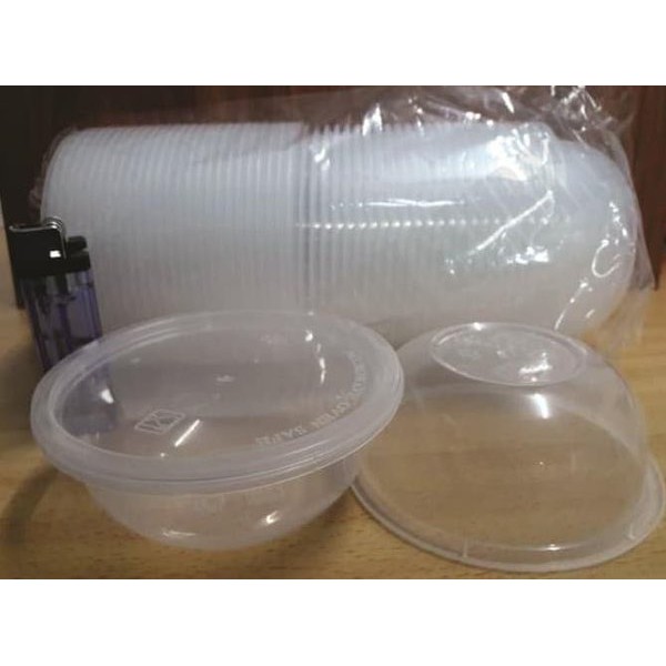 Cup puding 200ml / Cup plastik / Food container / Mangkok plastik