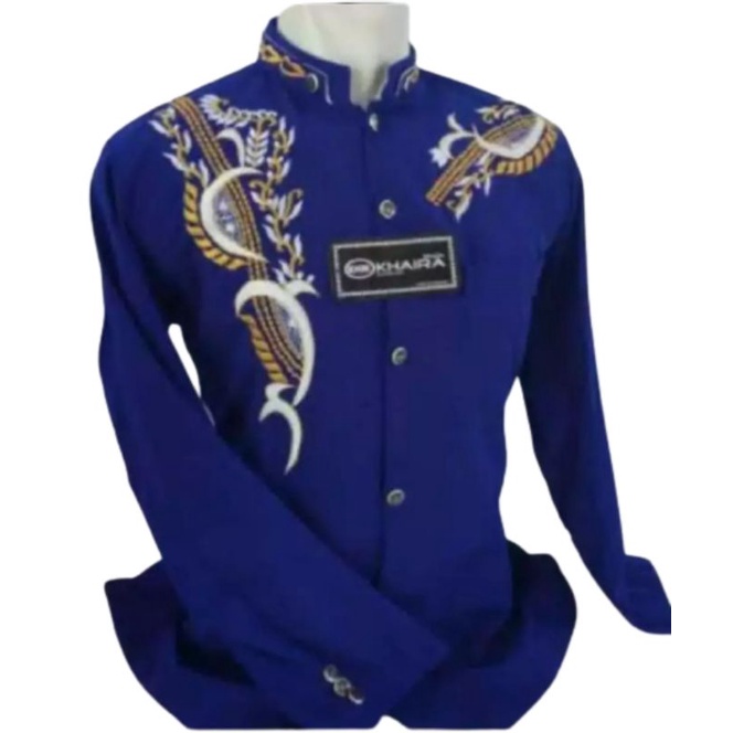 ONE-JASKO JAS KOKO PRIA NAVY ORDIR MOTIF