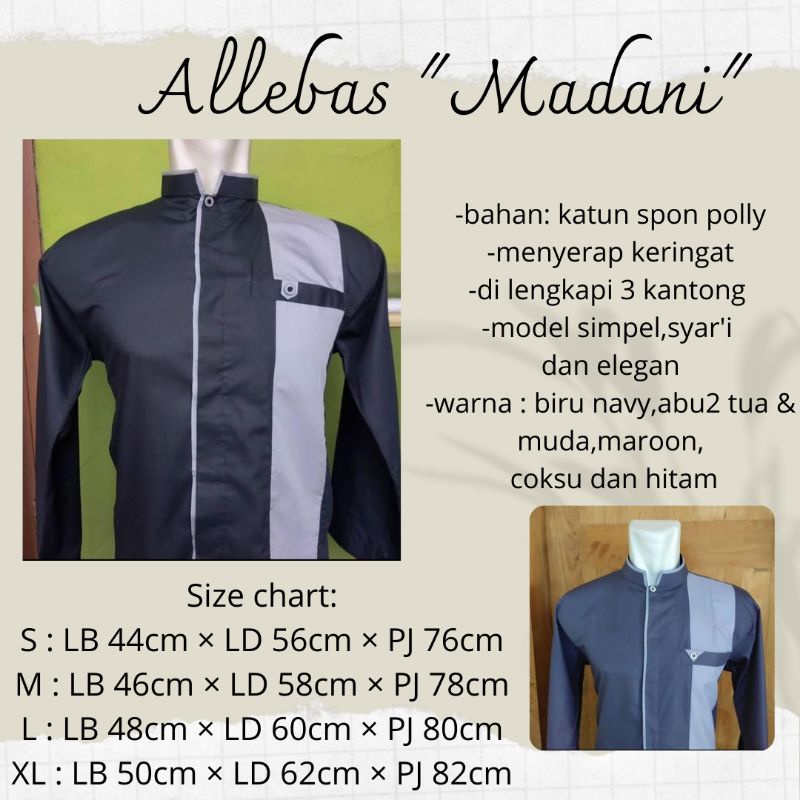 baju koko allebas