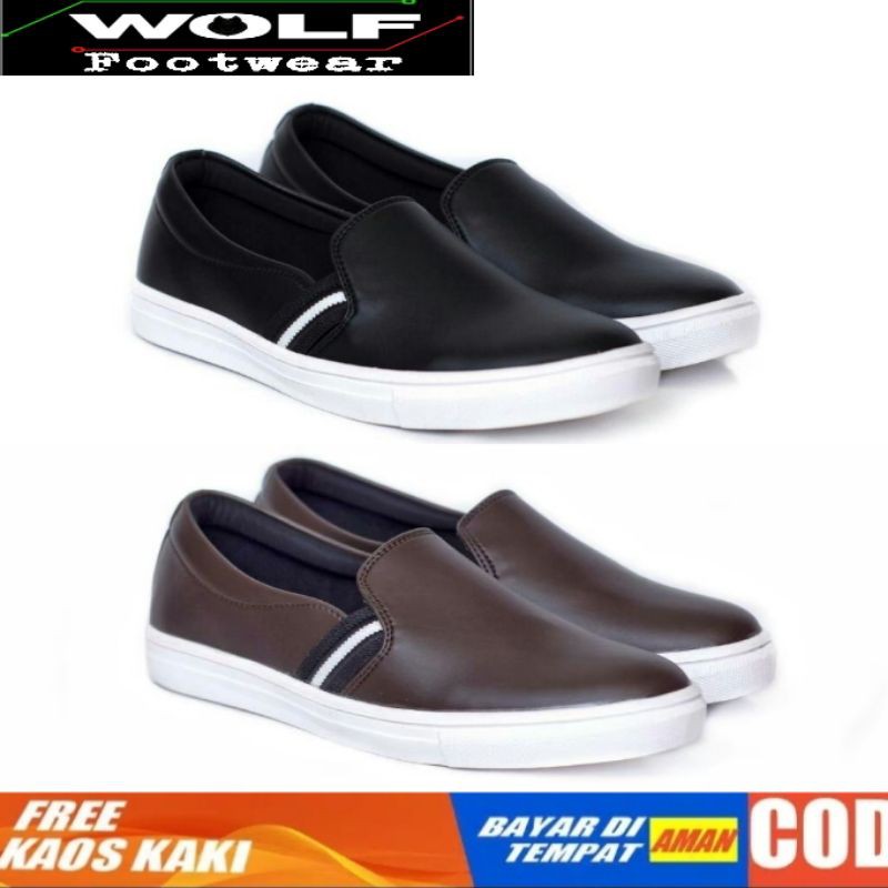 OXFORD BLACK | FORIND X Monday | Sepatu Pantofel Santai Kasual Kerja Kuliah Pria/Cowok/Men- Laces -M