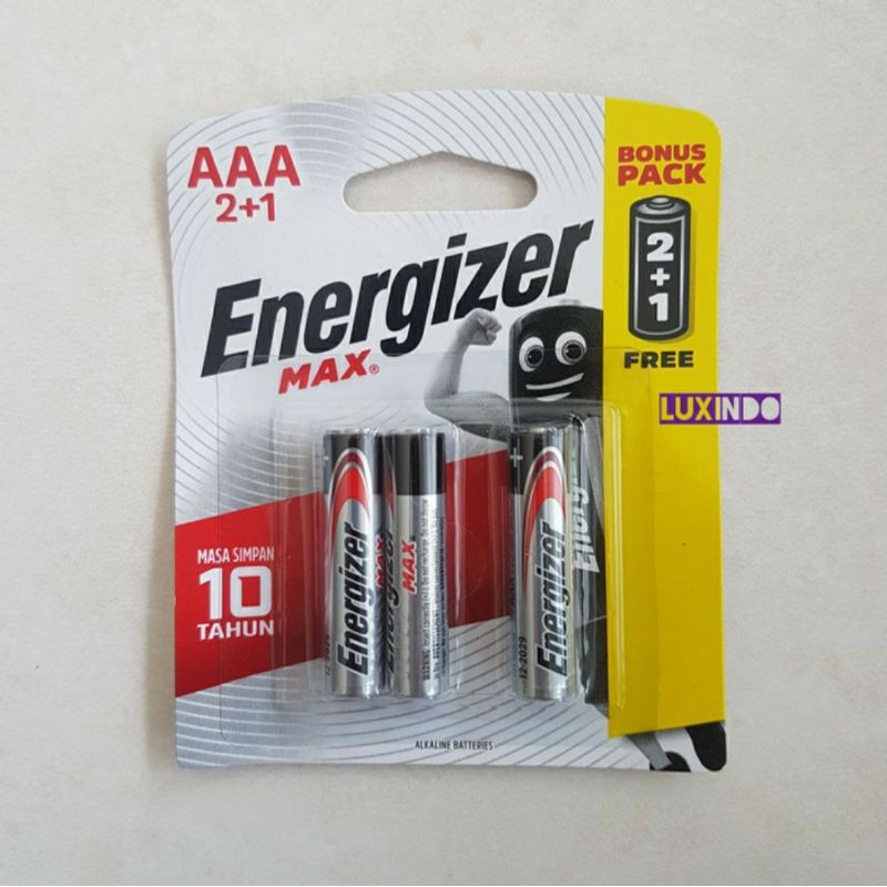 BATERAI / BATTERY /BATTERAI ENERGIZER MAX AA / AAA ISI 3 BATERAI PROMO SPESIAL