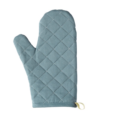SANDVIVA Sarung tangan oven, tekstil biru