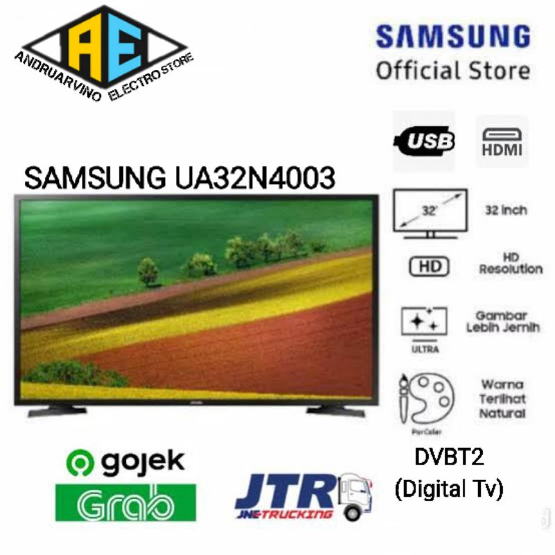 TV LED SAMSUNG 32 INCH - UA32N4003/UA32T4003 DIGITAL TV GRANSI RESMI SAMSUNG-1