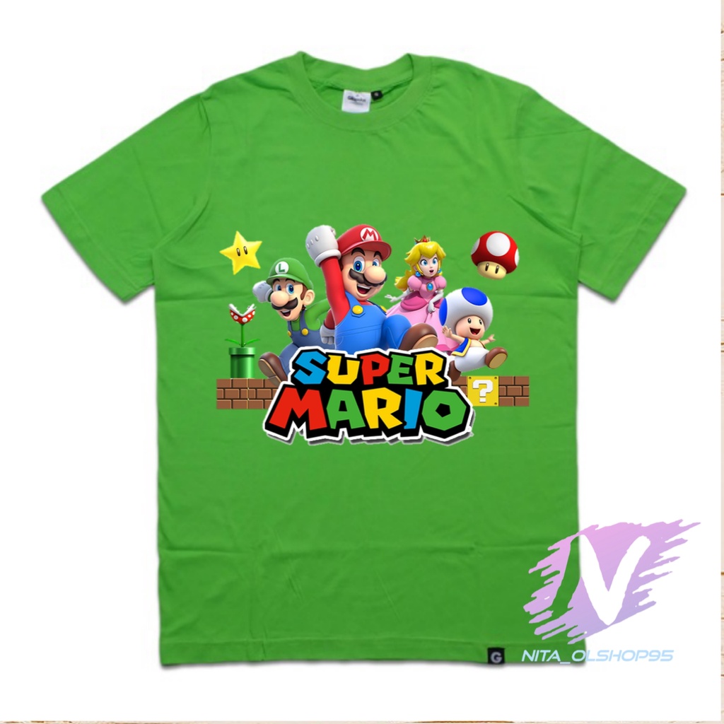 KAOS ANAK SUPER MARIO