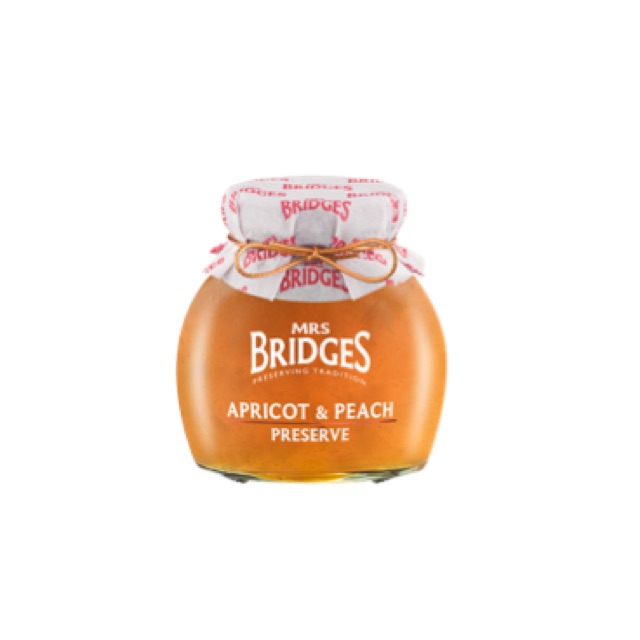 

selai mrs bridges apricot peach 340g