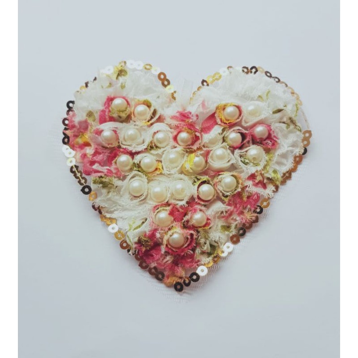 Aplikasi Baju, Aplikasi Tempel, Aplikasi Bunga, Aplikasi DIY, Bunga Tempel