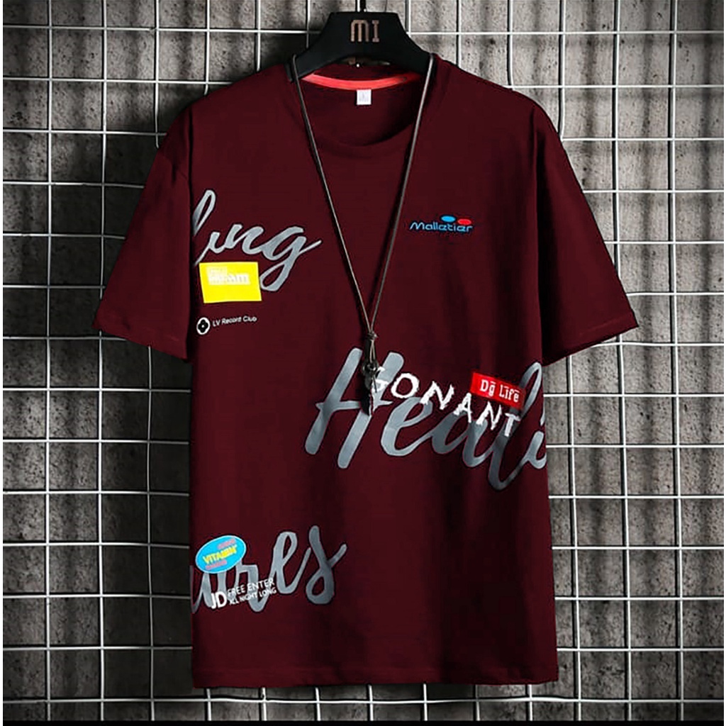 COD-baju oversize size M|L,XL  kaos distro baju lengan pendek baju distro gonant-belibeli