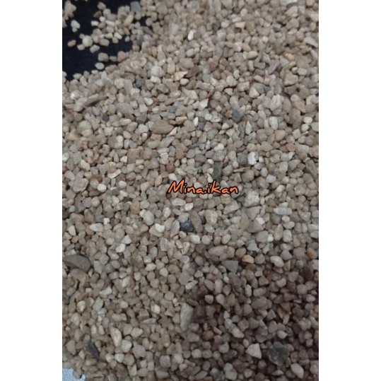 Pasir Silika Silica Kuarsa Coklat 1kg Media Hiasan Dasar Aquarium Aquascape