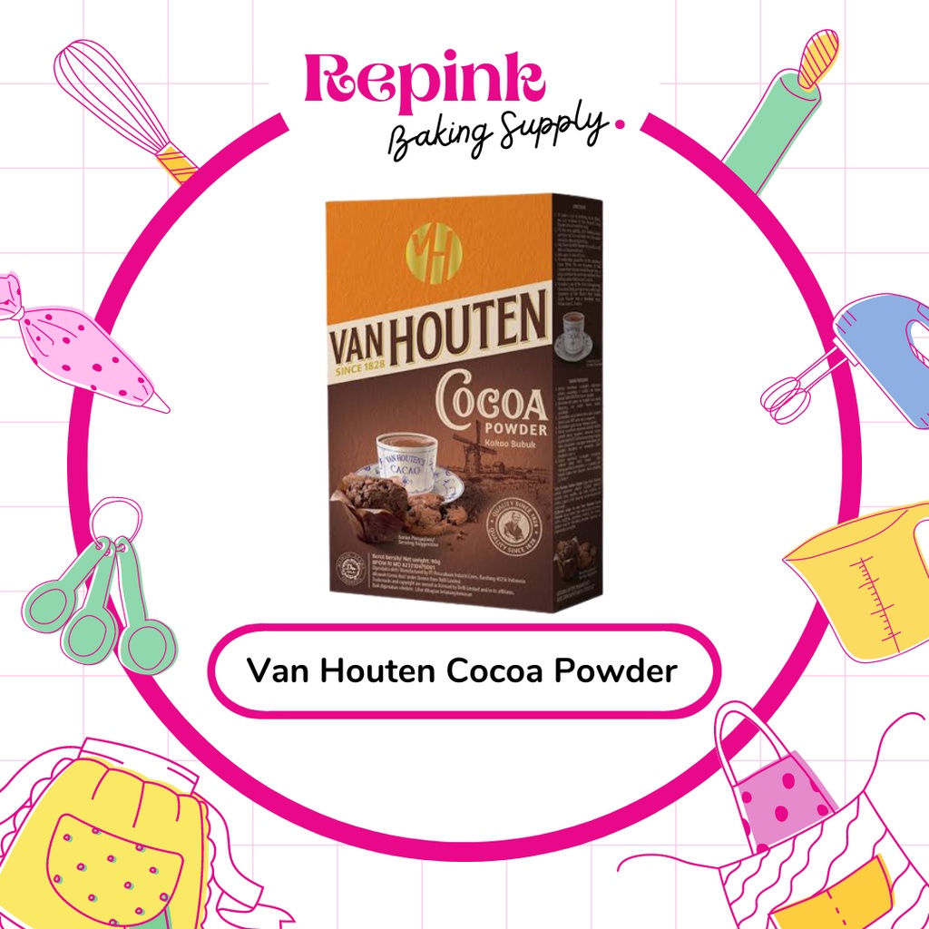 

Van Houten Cocoa Powder | Coklat Bubuk Van Houten