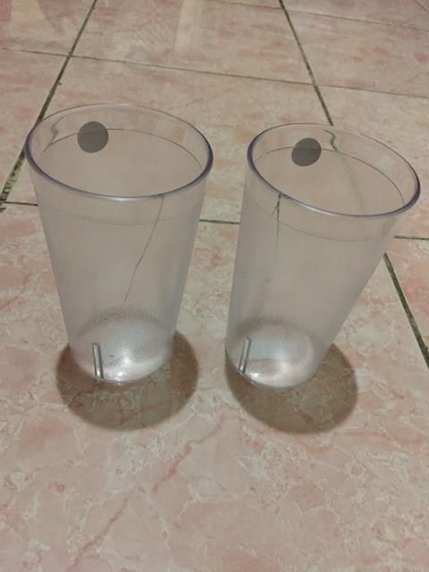 A&w Gelas Plastik Anti Pecah 250ml / 350ml / 500ml ( 6pcs )