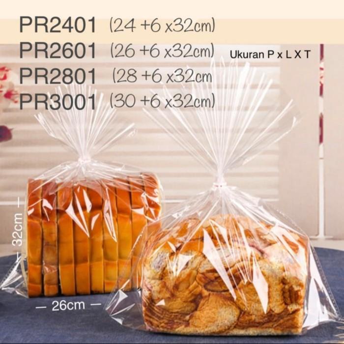 

Plastik Polos Bening Roti Tawar ,Roti Sobek ,Roti Sisir 100