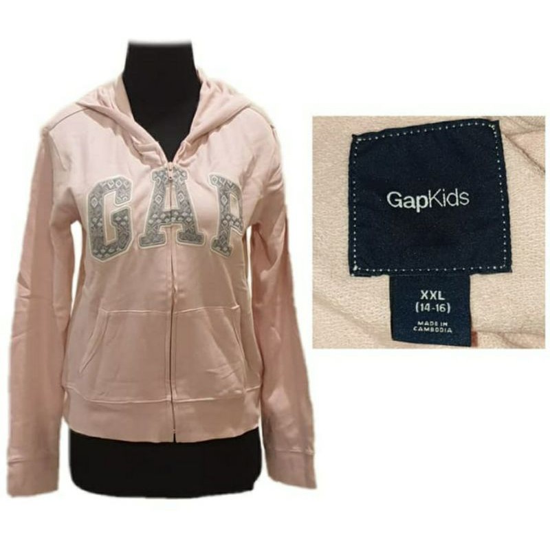 GAP KIDS JACKET PINK MUDA GAP XXL
