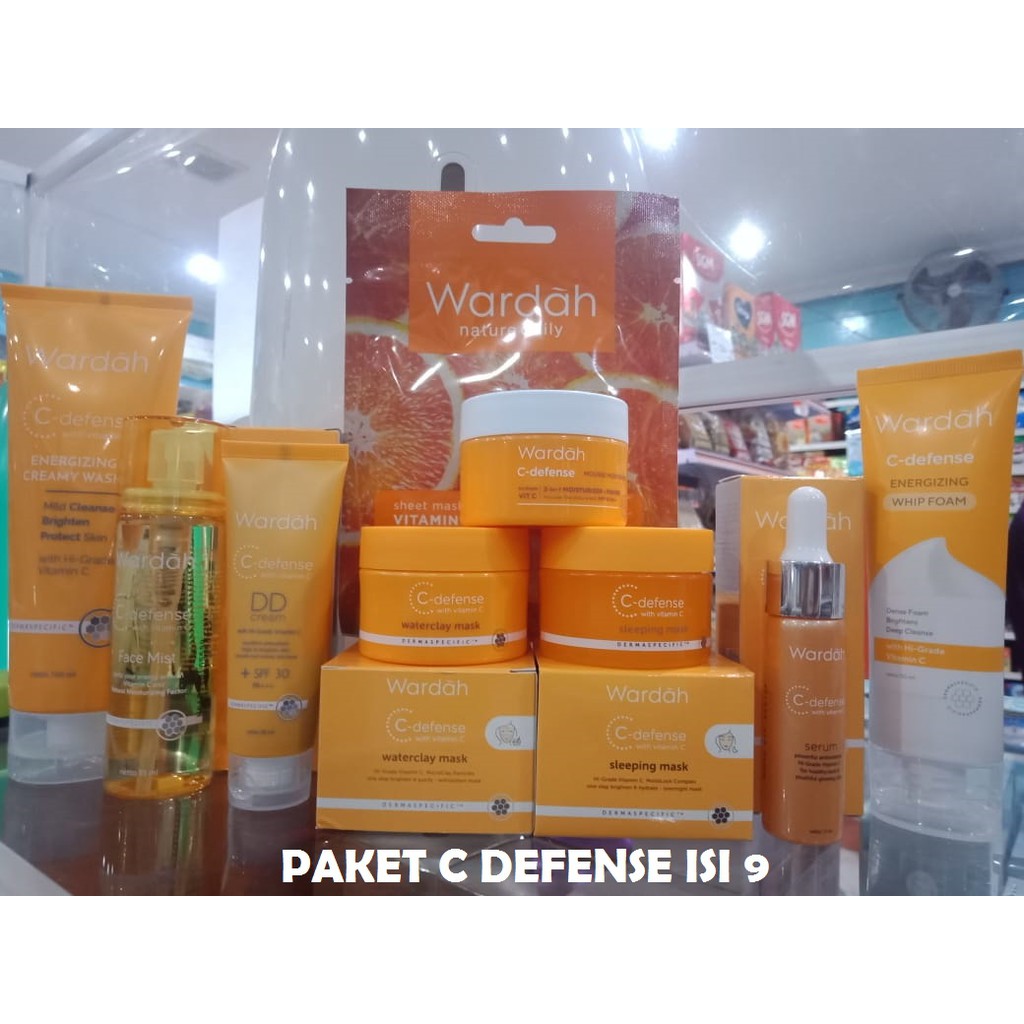 Wardah C defense Paket Murah-4