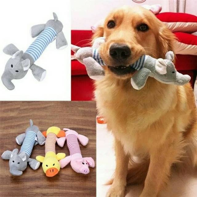 Mainan anjing squeaky dog toy gigitan bunyi anjing kucing