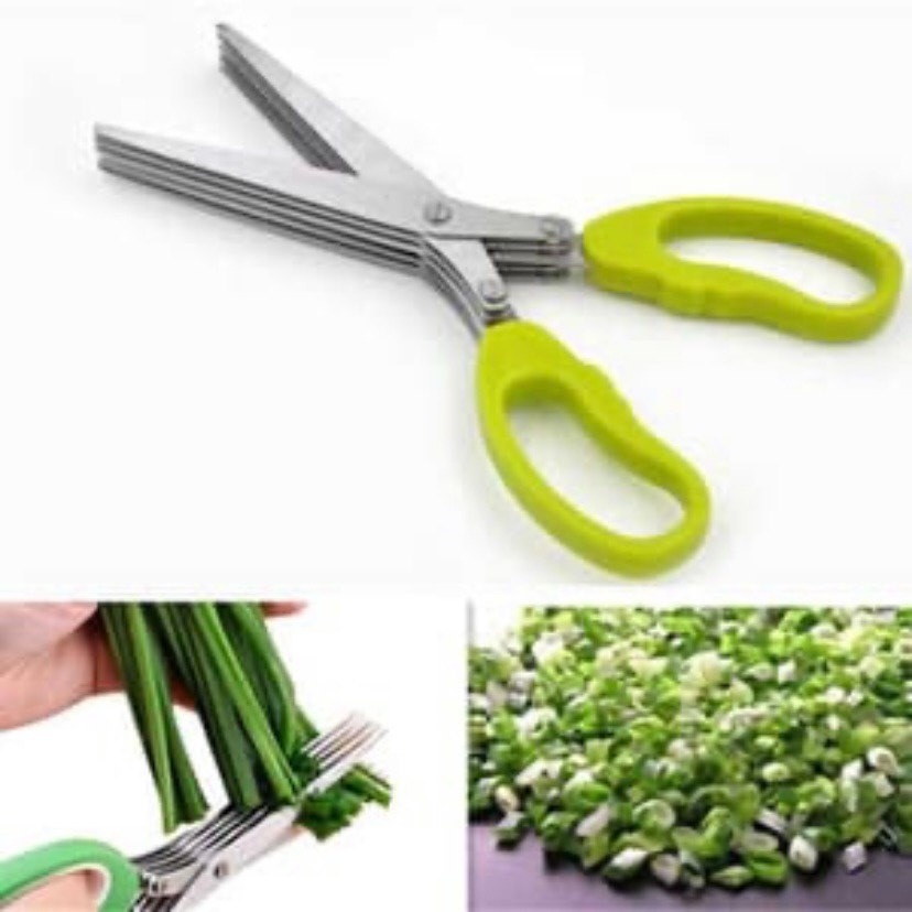 

[NANO] Gunting Sayur Susun Berlapis Vegetable Scissors
