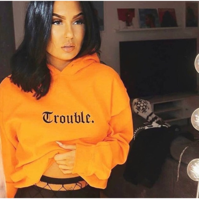 HOODIE TROUBLE SIZE M - XXXL