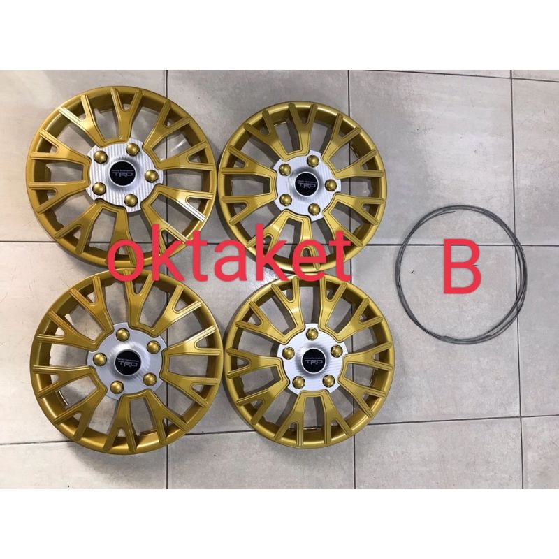 Dop velg cover wheeldop ring 13 &amp; 14  mobil universal calya sigra Avanza Xenia Agya Ayla Gran Max Luxio Kijang Vios Carry