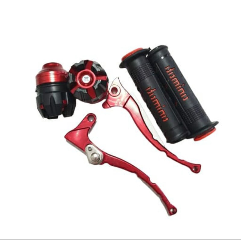 PAKETAN HANDLE REM JALU AS RODA HANDGRIP DOMINO MOTOR MIO M3 MIO Z MIO J FINO FI 125/115 X-RIDE DLL