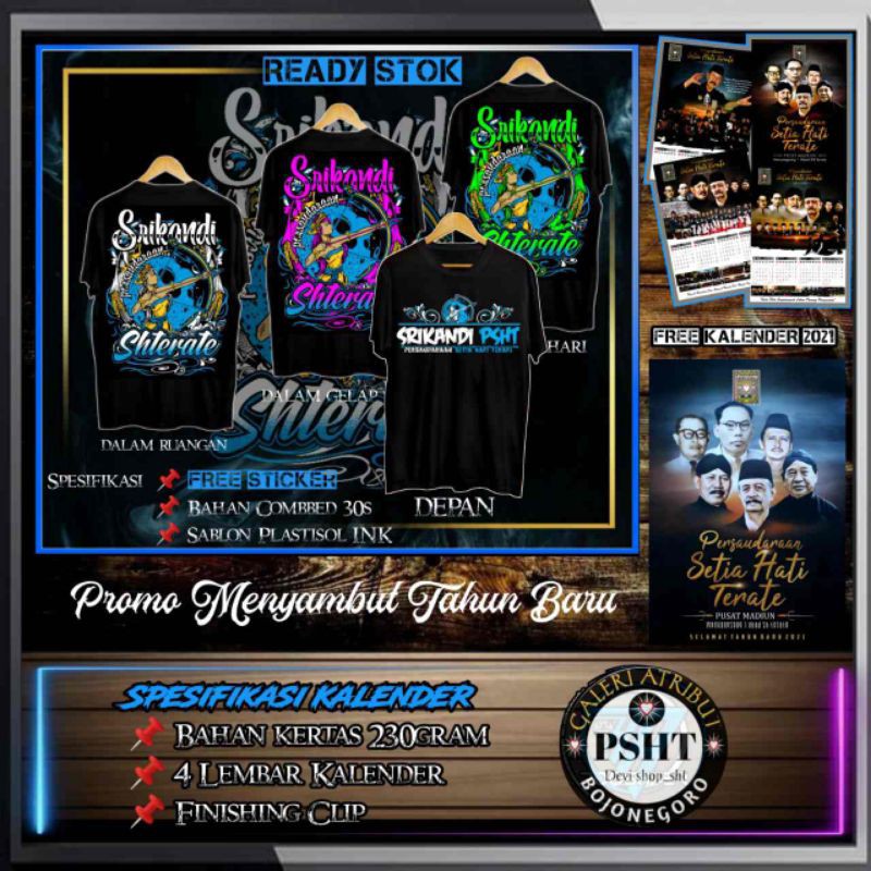

Baju Srikandhi PSHT BERBONUS kalender 2021