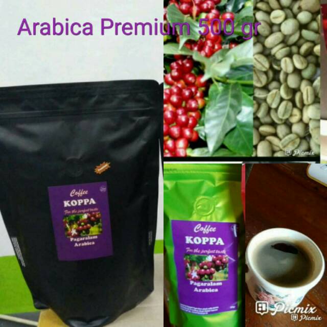 

Kopi Arabica premium pagar alam 500gr