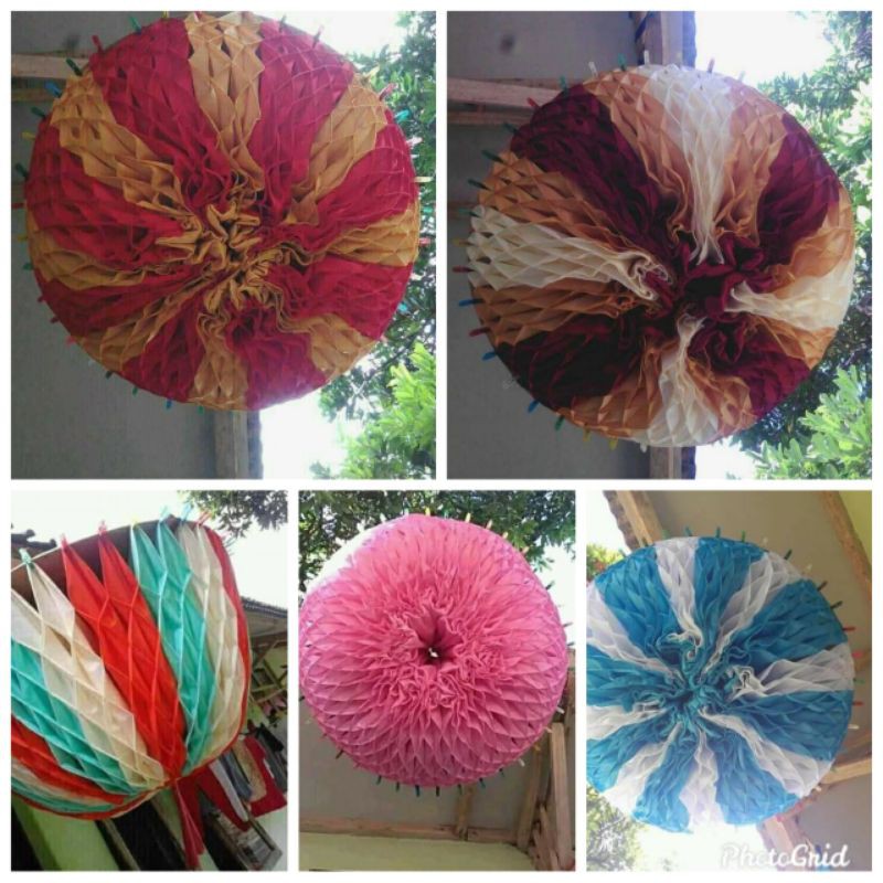 jantung tenda (sarang tawon)