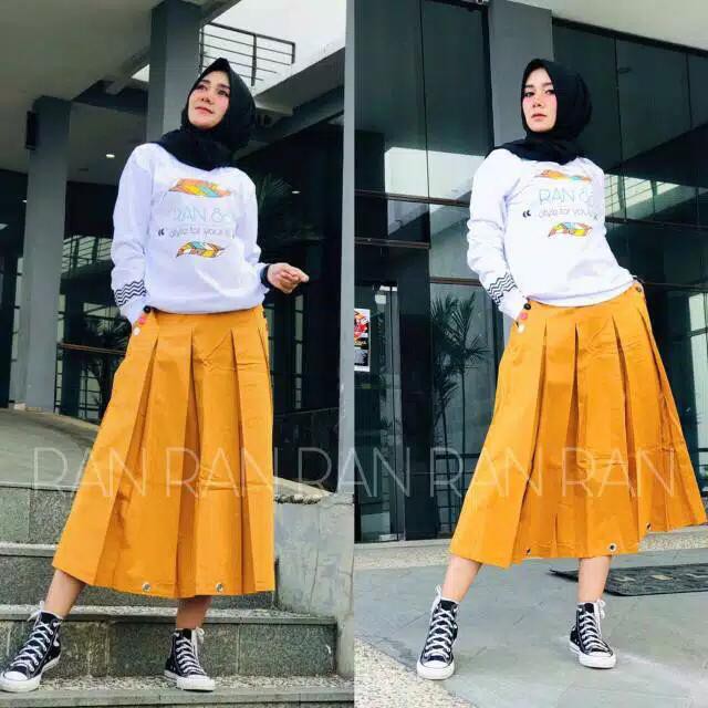 Stelan Rok Ran88 by RAN Original / Set Muslim Terlaris / Stelan Rok Wanita / Set Rok Muslim