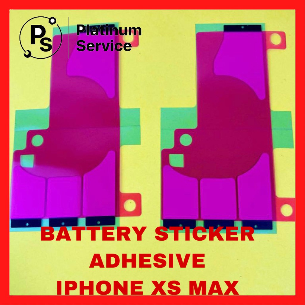 

DOBLE TIP / STIKER / ADHESIVE IPHONE XS MAX