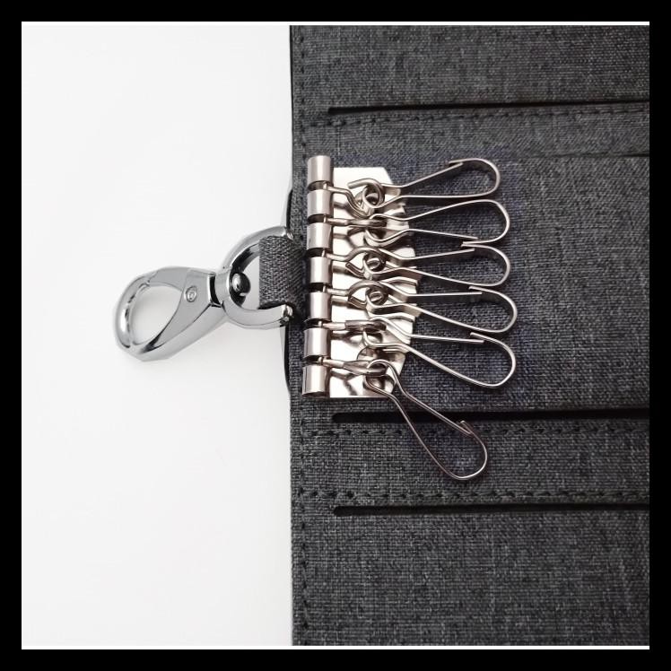 BIG SALE Dompet Gantungan Kunci Premium Levis / Dompet Kunci STNK Mobil Motor - Hitam