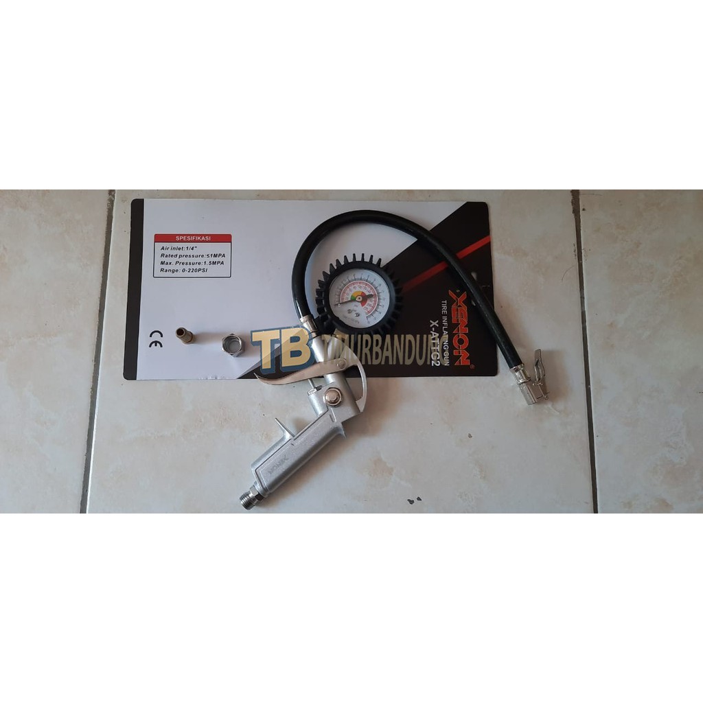 Jual Promo Sale Tire Inflator Air Pressure In Alat Ukur Angin