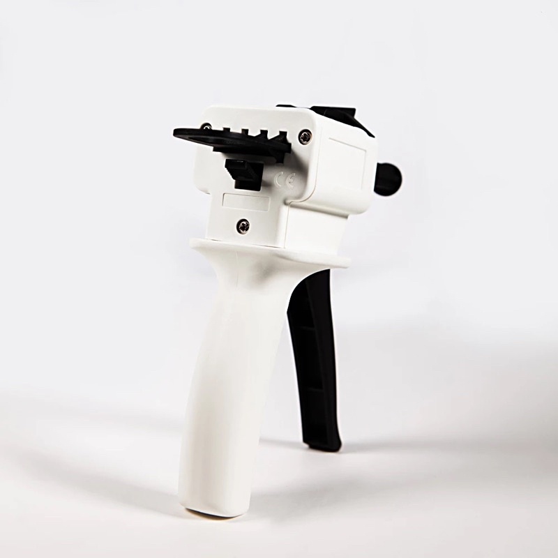 Gun light body dental dispensing mixing gun 1:1 2:1 cartridge dispenser double impression temporary veneer crown