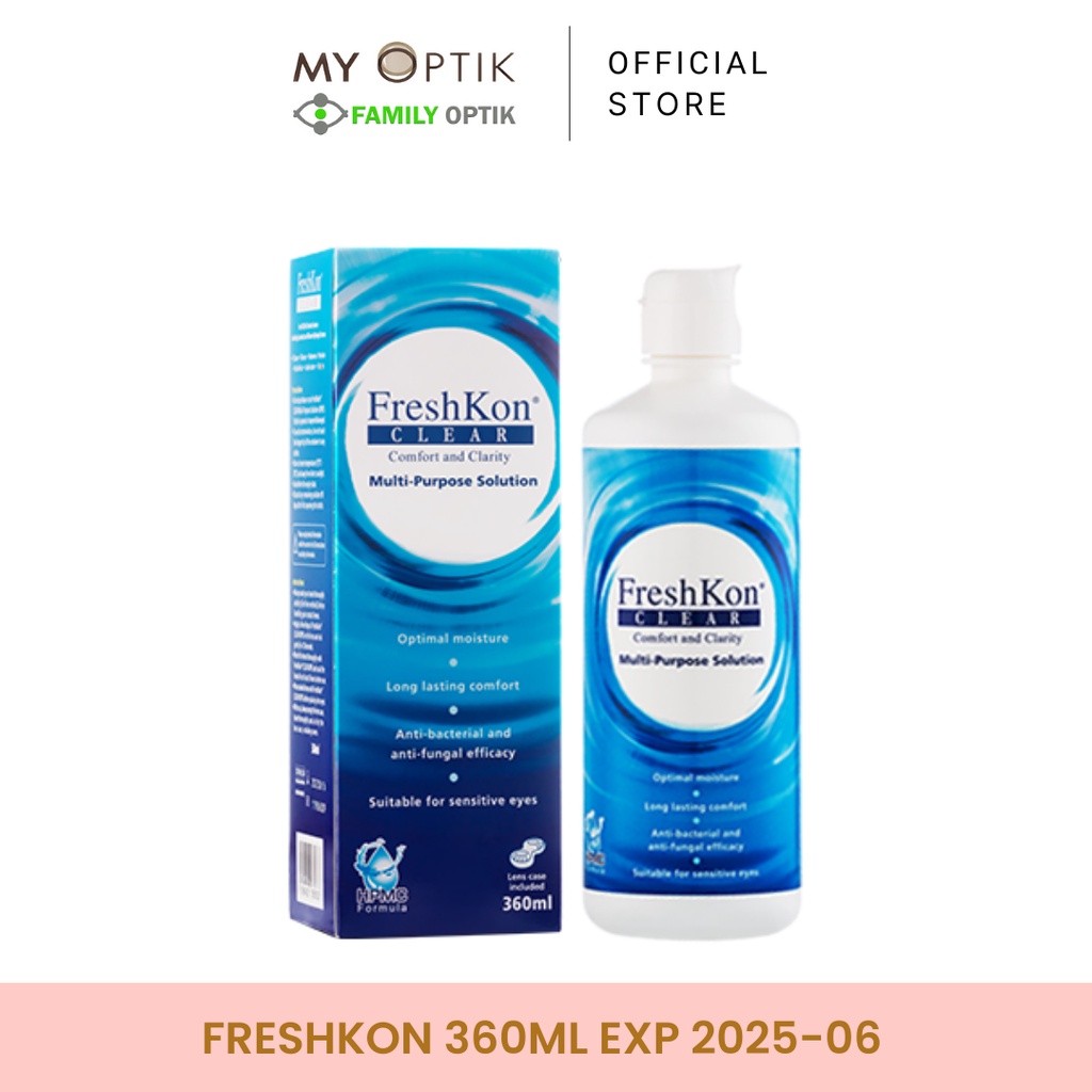 Freshkon 360ml solution air softlens