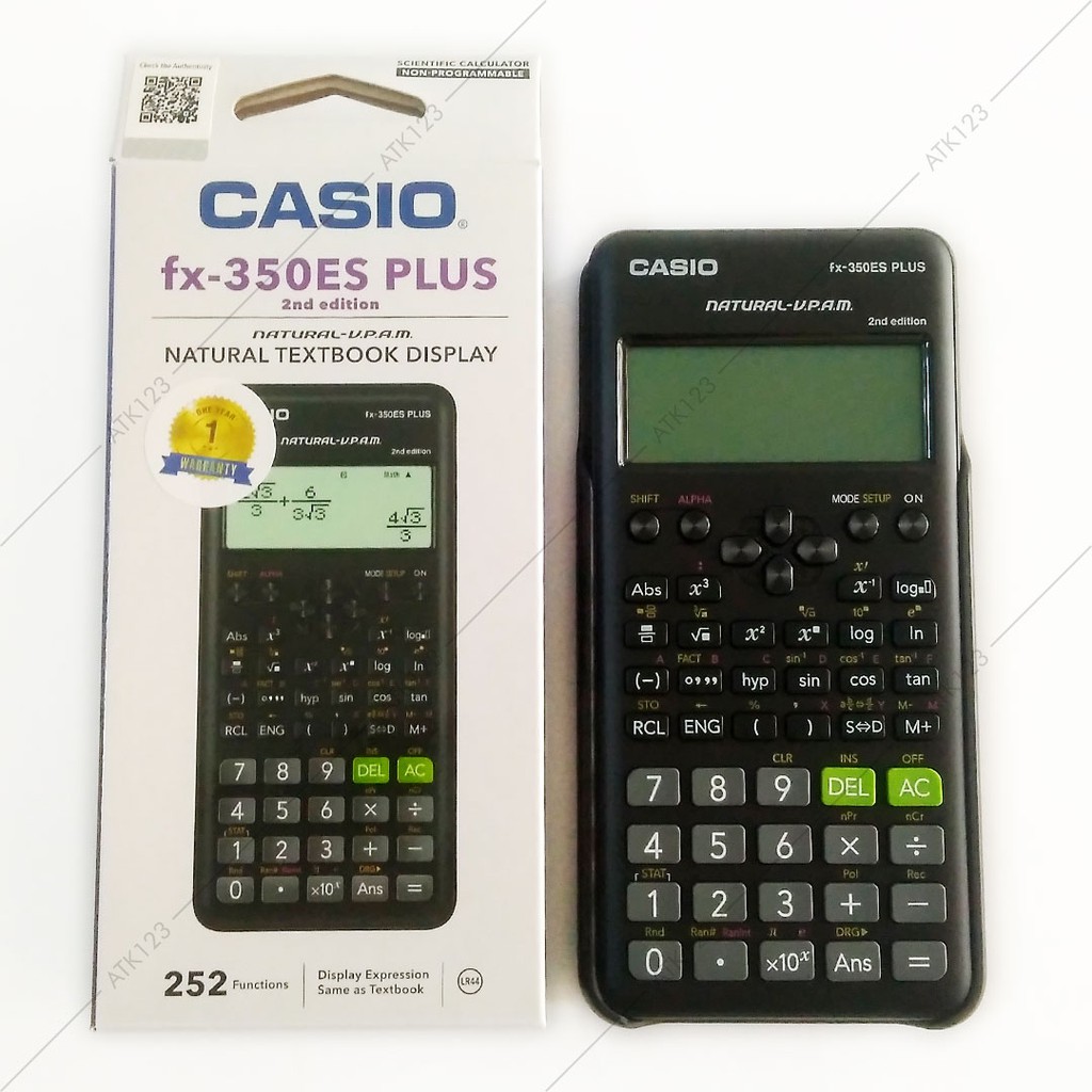 Jual Kalkulator Ilmiah / Scientific Calculator Casio fx-350ES PLUS