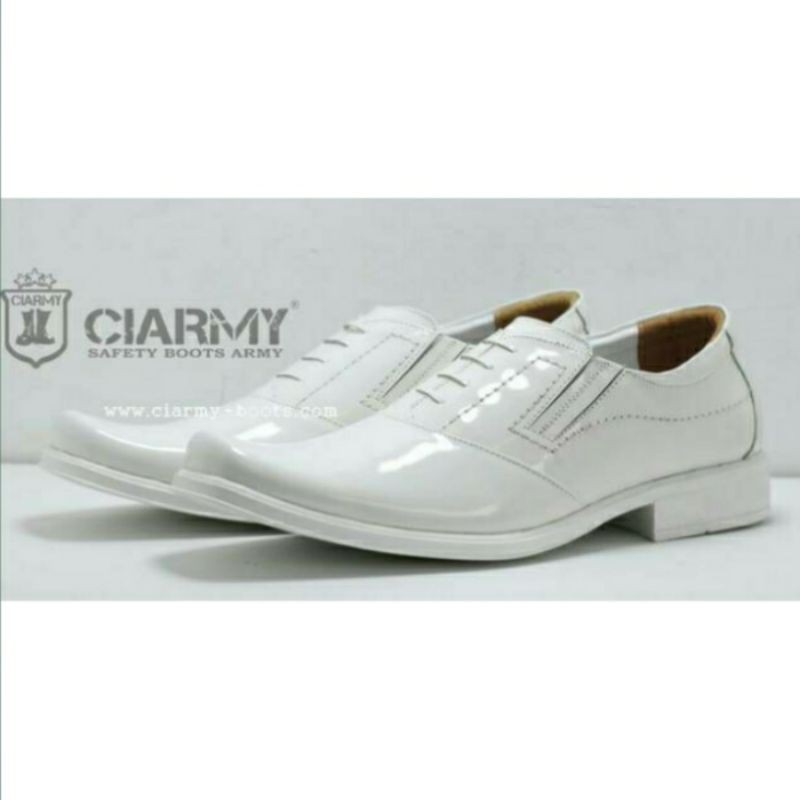 Sepatu Pdh Ciarmy Putih C050P Sepatu Pdh Putih Pdu Sepatu Pdu Sepatu Putih Pria Sepatu Camat Sepatu 