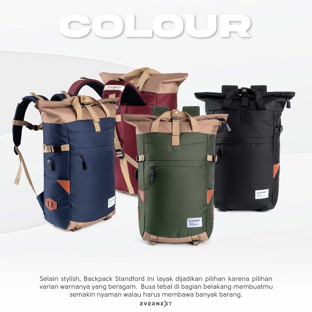 Backpack Tas Ransel Gunung Sekolah Kuliah Kerja Pria Cowok Wanita Laki Laki Tas Ransel Rangsel Distro Backpack Laptop Kanvas Traveling Camping Hiking Outdoor Pria Wanita Waterproof Anti Air