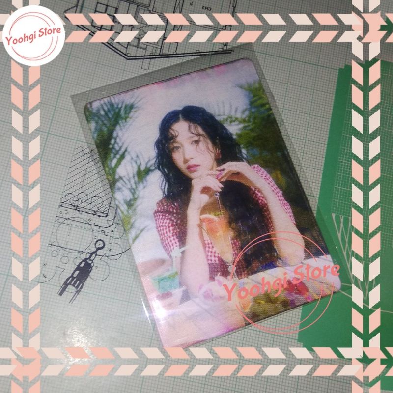 [WTS] OFFICIAL LENTICULAR CARD TWICE TASTE OF LOVE MINA