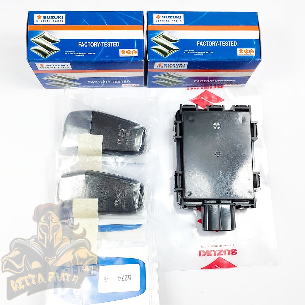 REMOTE KEYLESS PLUS MODUL SET GSX R150 ASLI SUZUKI SGP KUALITAS ASLI ORIGINAL SUZUKI SGP BERFUNGSI DENGAN BAIK TINGGAL DIKONEK AWET DAN DIJAMIN MANTAP REMOTE KEYLESS + MODUL GSX R150