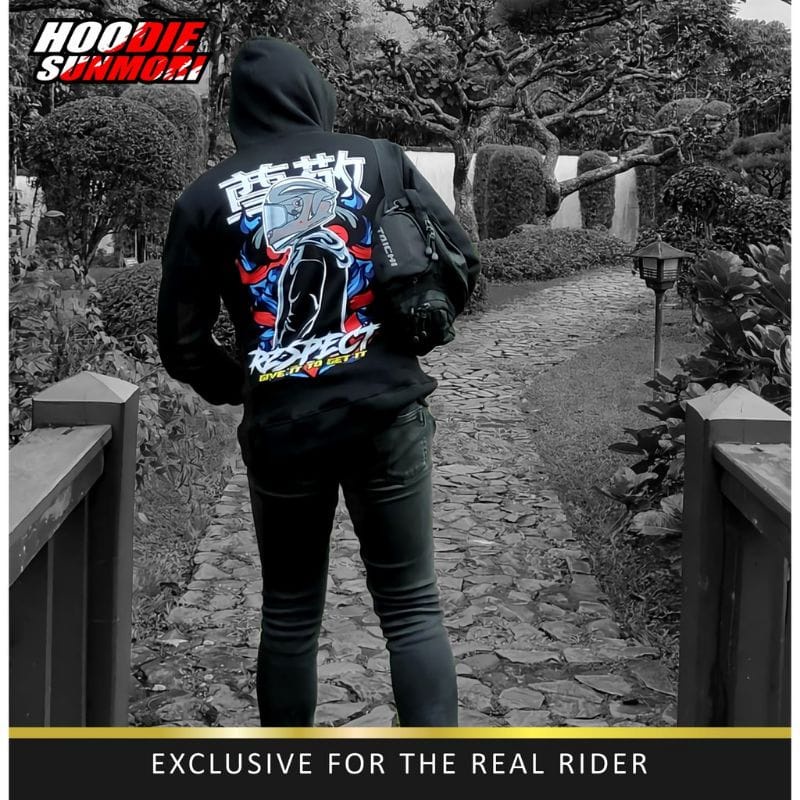 PROMO!! Jaket Racing / Hoodie Sunmori Pria Wanita Unisex Tebal Bisa COD