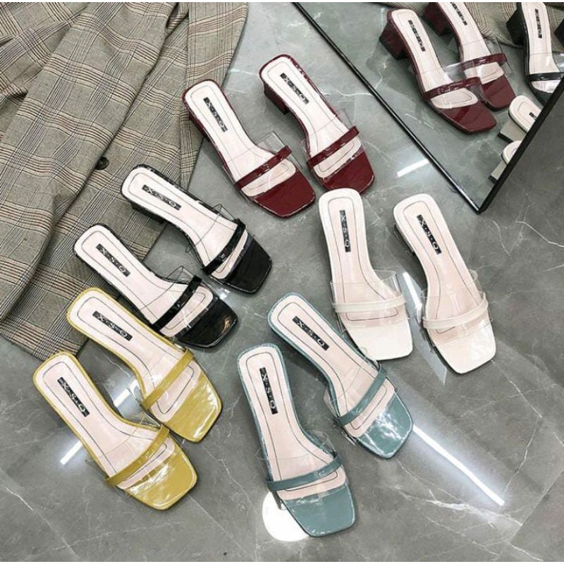 SANDAL WANITA MIKA PLAT HAK TAHU 3 CM