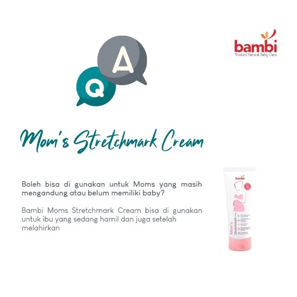 Bambi Moms Stretchmark Cream 100ml