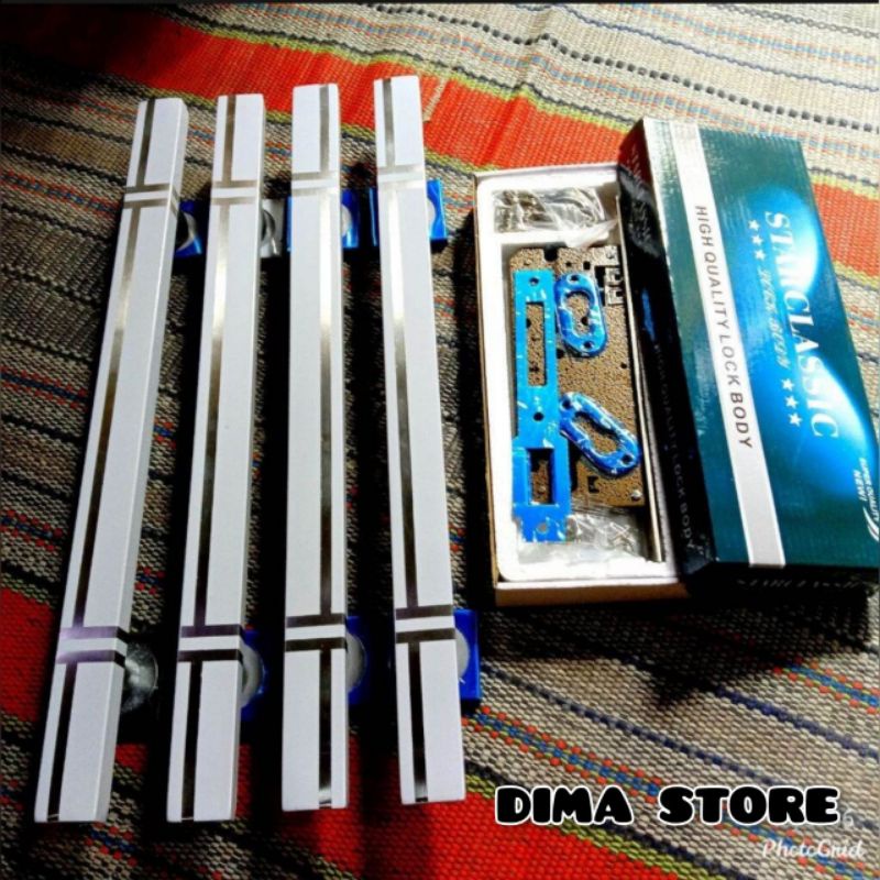 Handle Pintu Rumah Minimalis 60 Cm Tarikan Pintu Kupu Tarung Lengkap