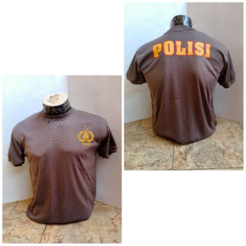 KAOS OBLONG POLISI / KAOS POLISI / KAOS DALAMAN POLISI