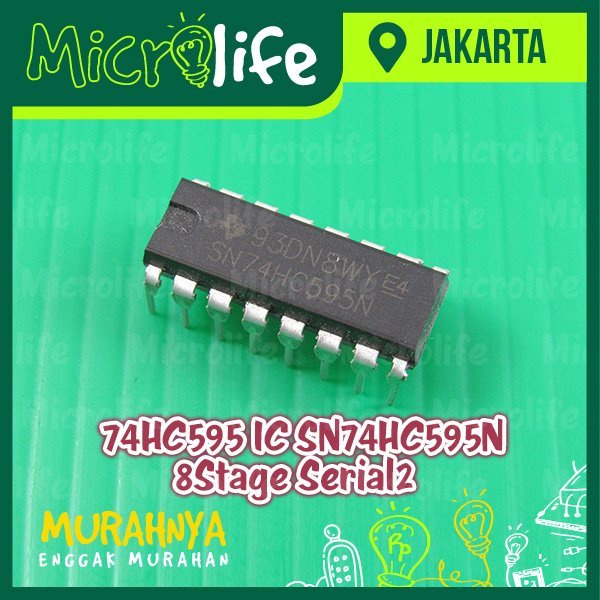 74HC595 IC SN74HC595N 8 Stage Serial