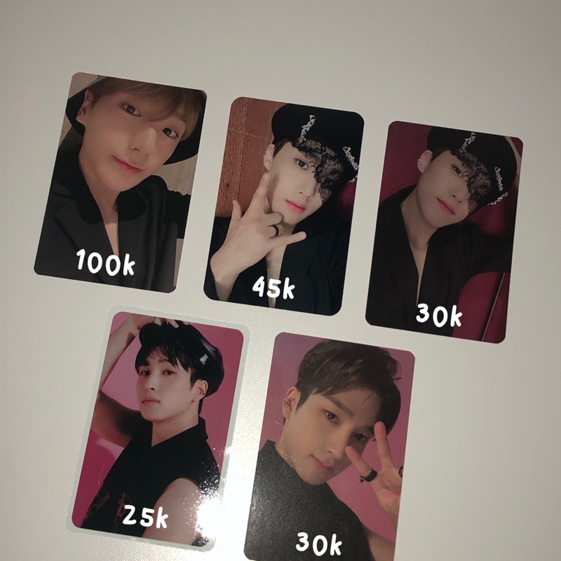 THE BOYZ CHASE STEALER VER PHOTOCARD POSTCARD HYUNJAE JACOB SANGYEON