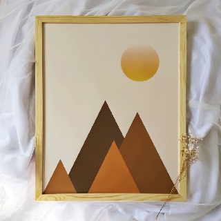 AESTHETIC FRAME KAYU 40X50 HIASAN DINDING DEKORASI DINDING AESTHETIC FRAME KAYU 40X50 HIASAN DINDING DEKORASI DINDING