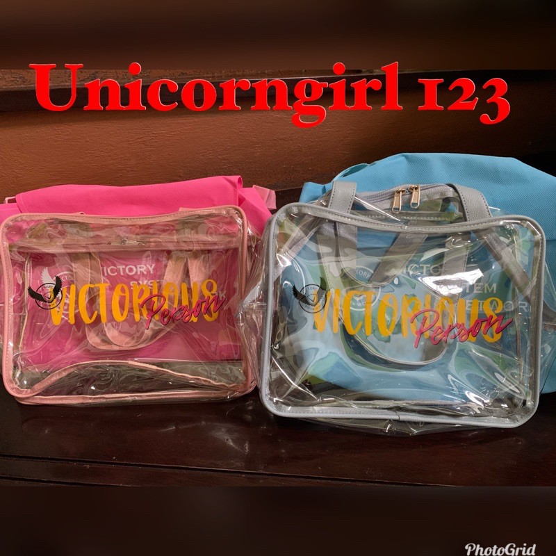 Tas MCI VSN Transparan....Readystock